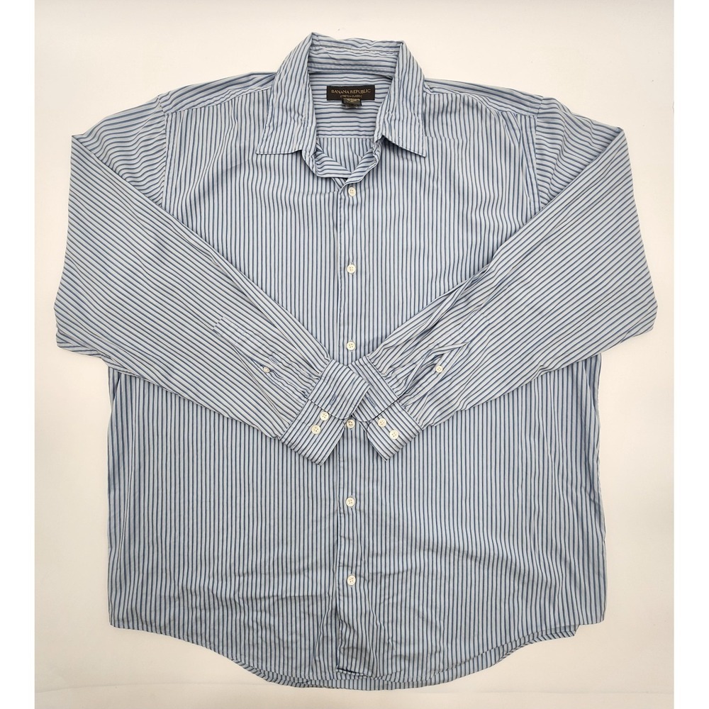 Banana Republic Men's‎ XL Stretch Soft Wash Casual Button Down